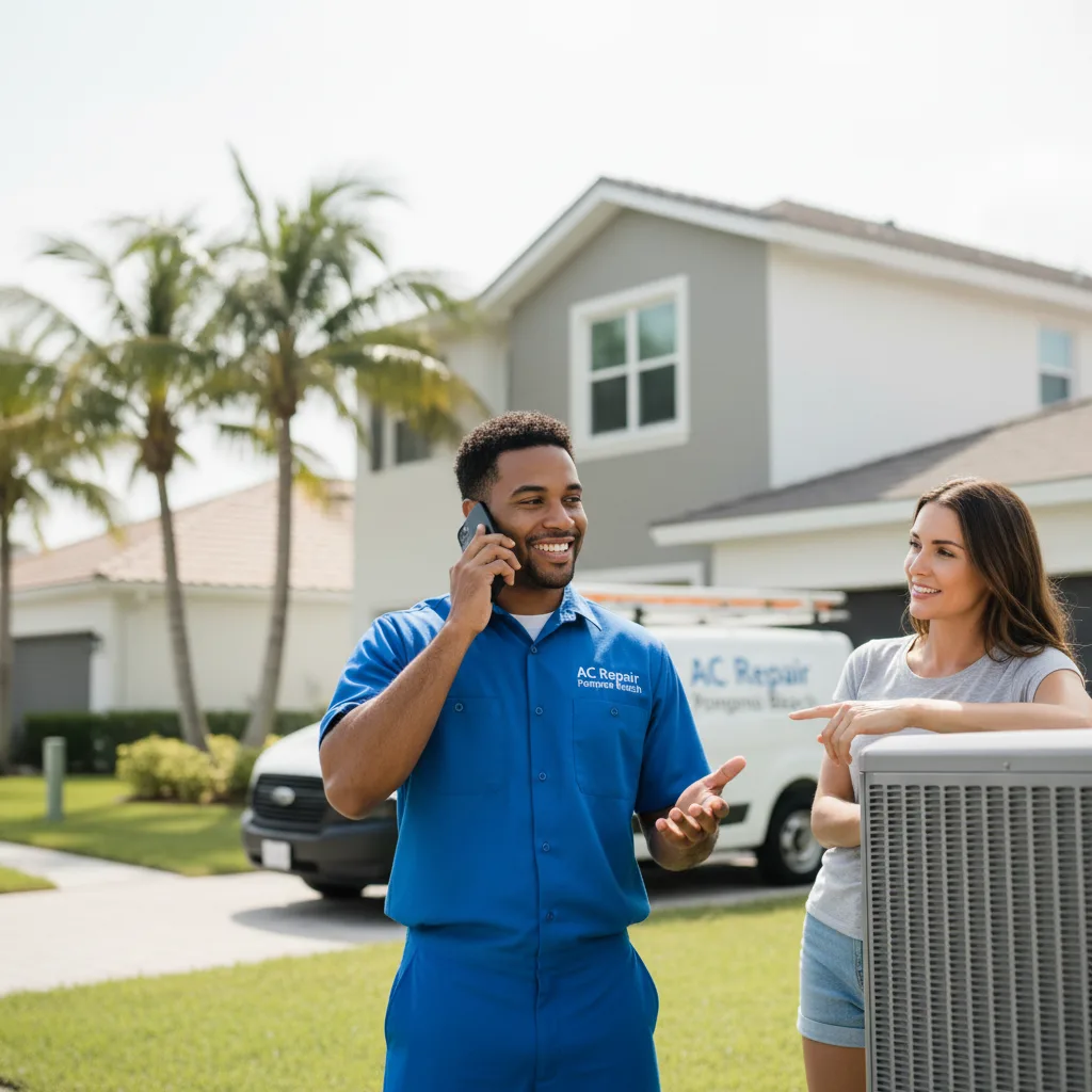 AC Repair Pompano Beach customer support in Escanaba